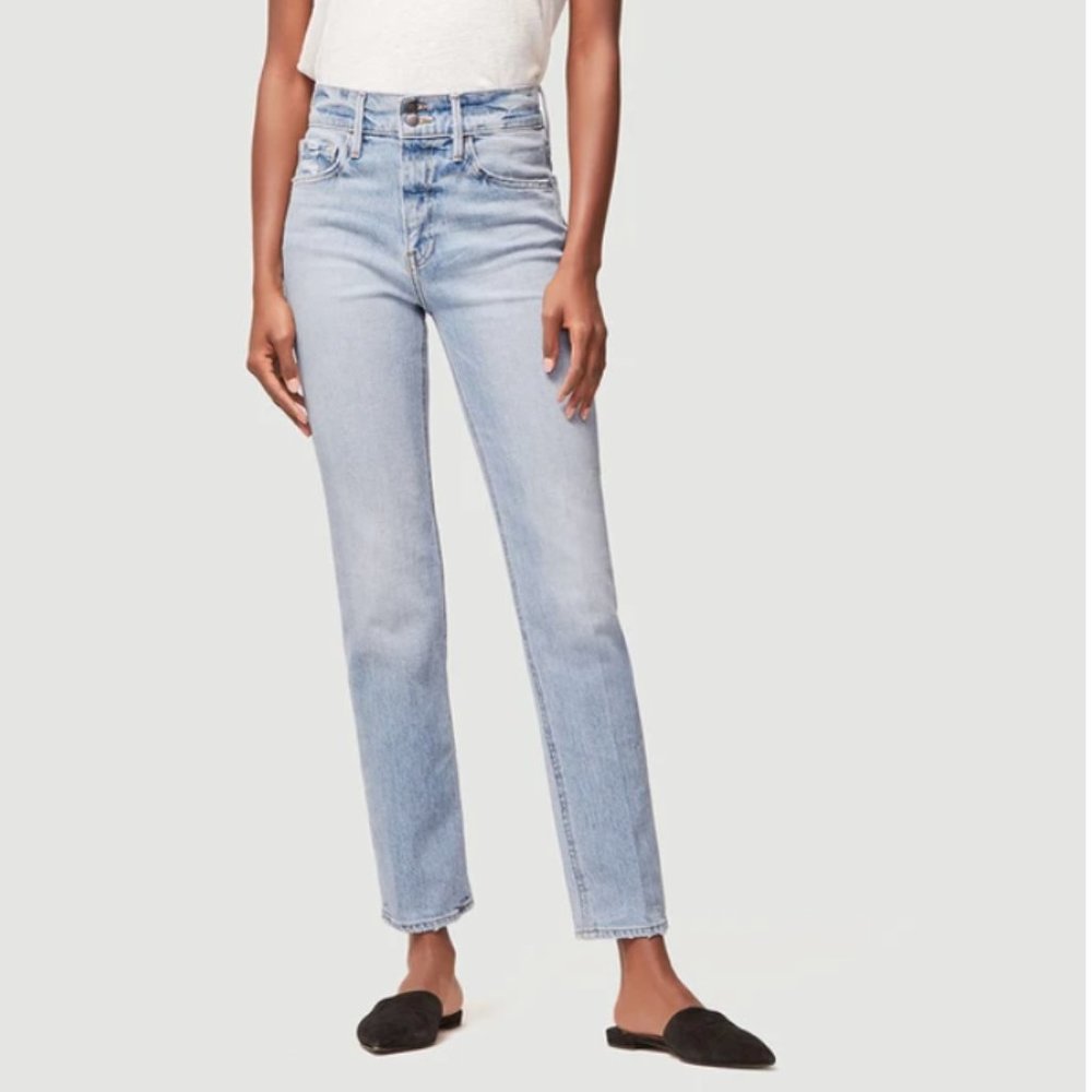 Frarme Le Sylvie Straight Leg High Rise Size 26